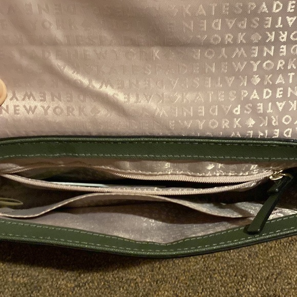 Kate Spade olive green purse - Picture 7 of 7
